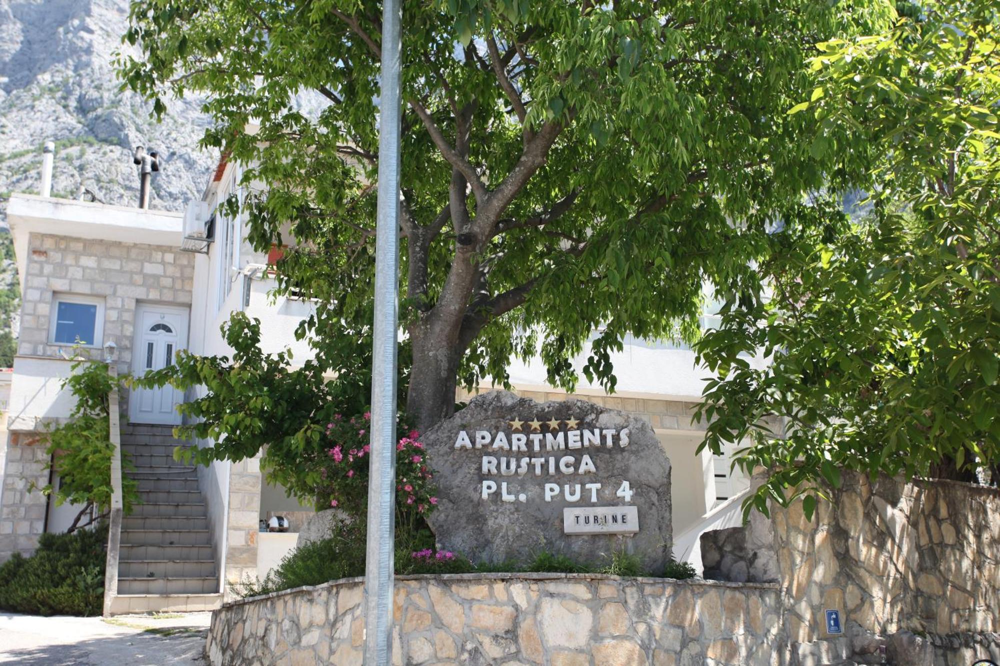 Apartments Rustica Makarska Dış mekan fotoğraf